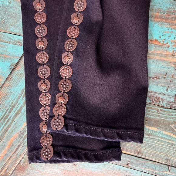 Scotch & Soda Metal Embellished High Rise Skinny Jeans Size 30 - Picture 11 of 12